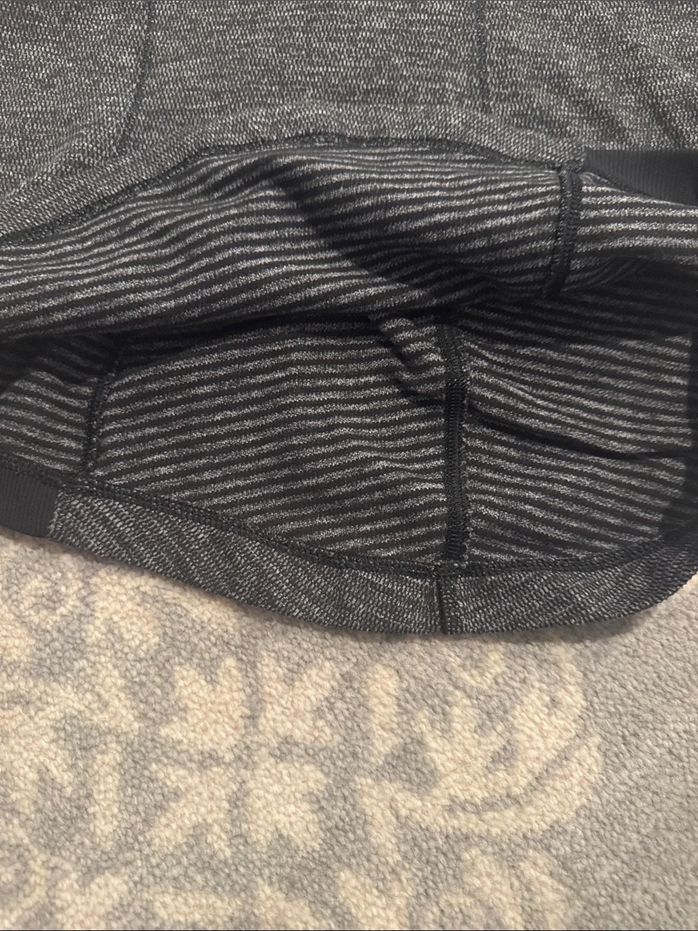 lululemon athletica Women's Long-Sleeve Heathered Charcoal Top